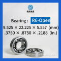 Deep Groove Ball Bearing R6 9.525*22.225*5.557